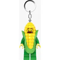 LEGO Llavero con Linterna de Chico con Disfraz de Mazorca