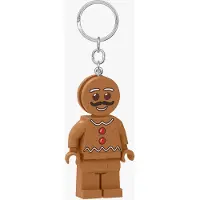 LEGO Llavero con Linterna de Hombre de Jengibre