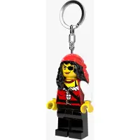 LEGO Llavero con Linterna de la Princesa Pirata