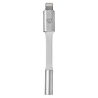 Nedis Adaptador Lightning De 8 Pines A Hembra Chapado En Aluminio De Apple Oro 3.5 Mm 0.15 M