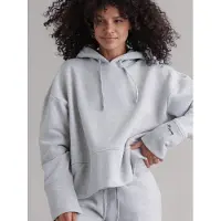 Hey Honey - Women's Cosy Hoodie Long Cuffs - Jerséis size M, gris
