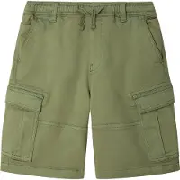 Pepe Jeans para niño. PB8000022 Pantalón corto Arlo verde (10años= 140cm), Casual, Algodón, moda infantil, outlet 2026.