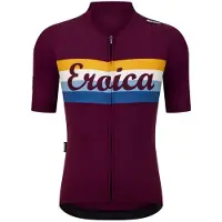 Santini - Eroica Timo S/S Jersey - Maillot de ciclismo size M, morado