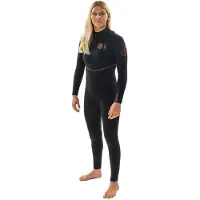 Rip Curl Traje De Neopreno De Manga Larga Sin Cremallera Para Mujer Fbomb Fusion 3/2 Mm