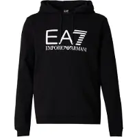 EA7 para hombre. 7M001413_AF22266 Sudadera Core Identity negro (XL), Casual, Deportivo, Algodón, Sportswear, Multideporte, Manga corta,