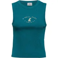 O'Neill - Women's Rib Tanktop - Top size S, turquesa