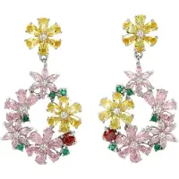 Avant Garde Pendientes 'Denisaette' mezcla de colores