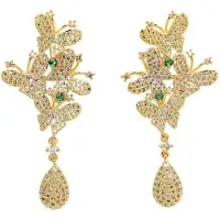 Avant Garde Pendientes 'Valeria' oro