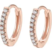 Hey Happiness Pendientes 'Glimmer' oro rosa