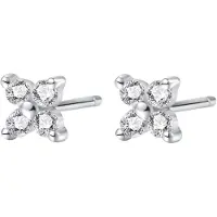 Hey Happiness Pendientes 'Daisy' plata