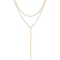 Hey Happiness Cadena 'Verve' oro rosa