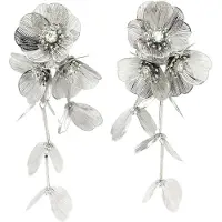 Avant Garde Pendientes 'Ilonaa' plata