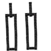 Avant Garde Pendientes 'Nataliama' negro