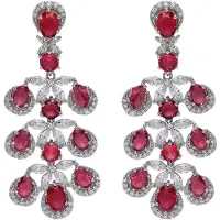 Avant Garde Pendientes 'Biancaya' rosa