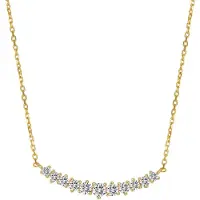 Hey Happiness Cadena 'Tennis Glow' oro