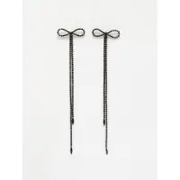 Avant Garde Pendientes 'Dariaette' negro