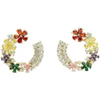 Avant Garde Pendientes 'Opheliaette' oro