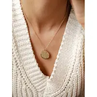 Hey Happiness Cadena 'Flower of Life' oro