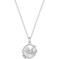 Hey Happiness Cadena 'Serenity Locket' plata