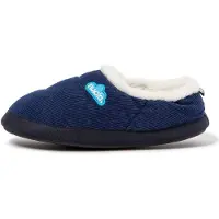 Nuvola Nuvola. Zapatillas de casa 'Classic Cordy' azul oscuro