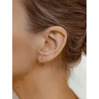 Hey Happiness Pendientes 'Basis' plata
