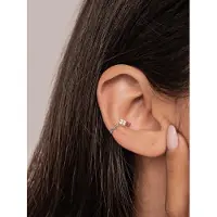 Hey Happiness Pendientes 'Daisy' plata