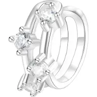 Hey Happiness Pendientes 'Sparkle Band' plata