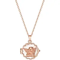 Hey Happiness Cadena 'Seraphina Locket' oro rosa