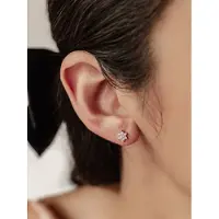 Hey Happiness Pendientes 'Sunburst' oro rosa