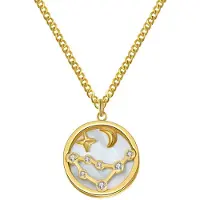 Hey Happiness Cadena 'Cosmic Capricorn' oro