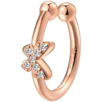 Hey Happiness Pendientes oro rosa