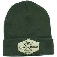 Surf Monkey Gorra verde oscuro