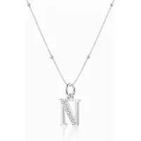 Hey Happiness Cadena 'Letter N' plata