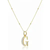 Hey Happiness Cadena 'Letter G' oro
