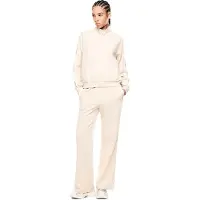 EA7 para mujer. 7W000979_AF12501 Chándal Modal beige (XL), Casual, Deportivo, Poliéster Reciclado, outlet 2026.