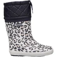 Aigle Botas de lluvia 'GIBOULEE PRINT' blanco