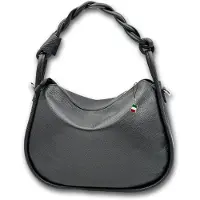 DrachenLeder Bolso de mano negro