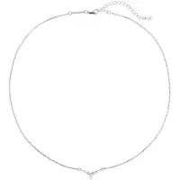 Hey Happiness Cadena 'Crown Spark' plata