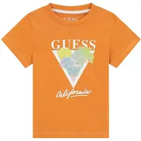GUESS Camiseta 'SS T-SHIRT T-SHIRT' naranja
