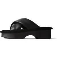 L37 HANDMADE SHOES Zapatos abiertos 'MOON OVER TOKYO' negro