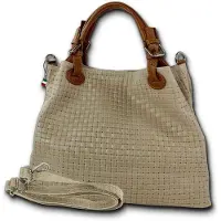Florence Bolso de hombro beige