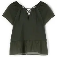 Motivi Blusa verde hierba