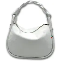 DrachenLeder Bolso de mano blanco