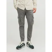 Jack & jones JJ (MAIN)Pantalones Cargo Corte Regular33/30Gris