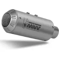 MIVV Silenciador Slip On No Homologado Mk3 Ktm 125 Duke 2021-23 Kt.025.sm3x