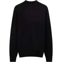 GOBI Cashmere Jersey 'Men's Timeless Mock Neck Cashmere Sweater' negro