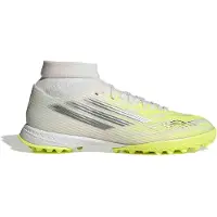 Adidas adidasZapatilla de fútbol de caña media F50 SPARKFUSION LEAGUE moqueta 40 2/3 Cloud White / Iron Metallic / Hi-Res Yellow Mujer