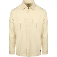 Scotch & Soda Melange Relaxed-fit Shirt Light Tannin Melange Talla: XL | Camisas Casuales Outlet | Hombre