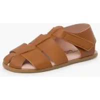 Pisamonas Zapatos abiertos marrón oscuro