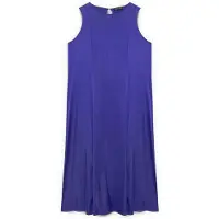 Fiorella Rubino Vestido azul cobalto